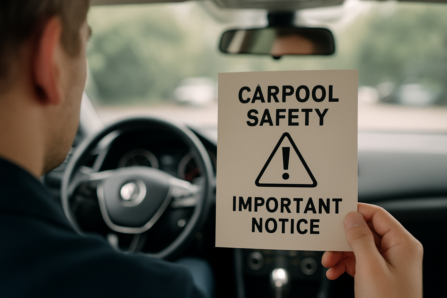 카풀 이용 관련 사진