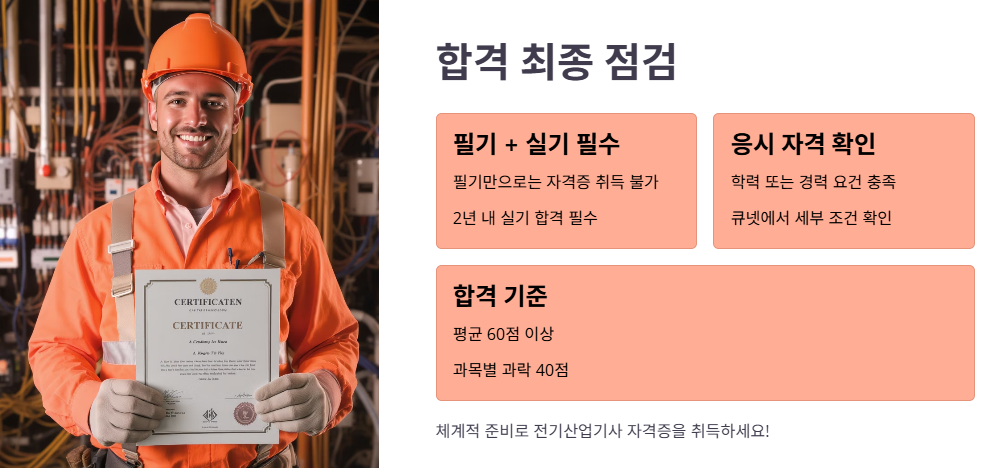 전기산업기사 합격 최종 점검!
