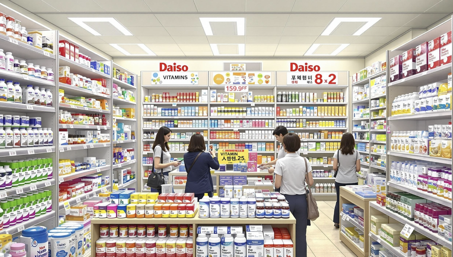 다이소 영양제 판매