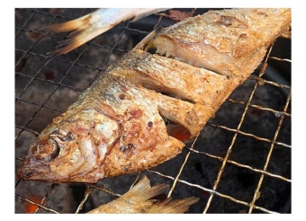 전어 숯불 구이