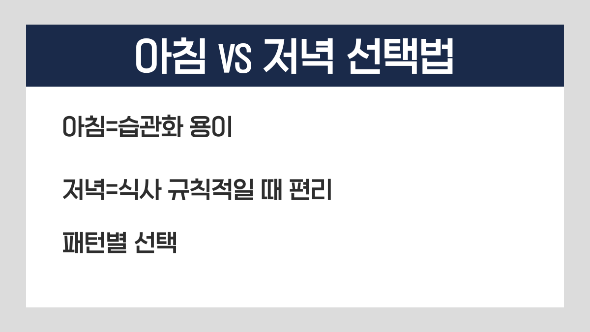 쏘팔메토 복용시간