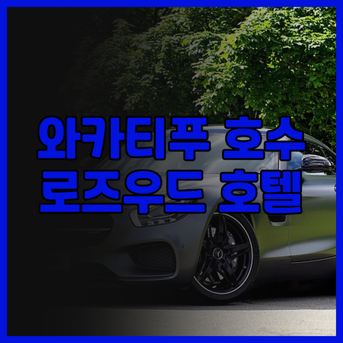 로즈우드 마타카우리 호텔 후기 와카티..