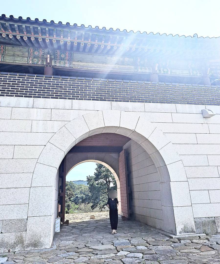 문수산 남문 인증샷