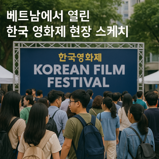 베트남에서 열린 한국 영화제 현장 스케치