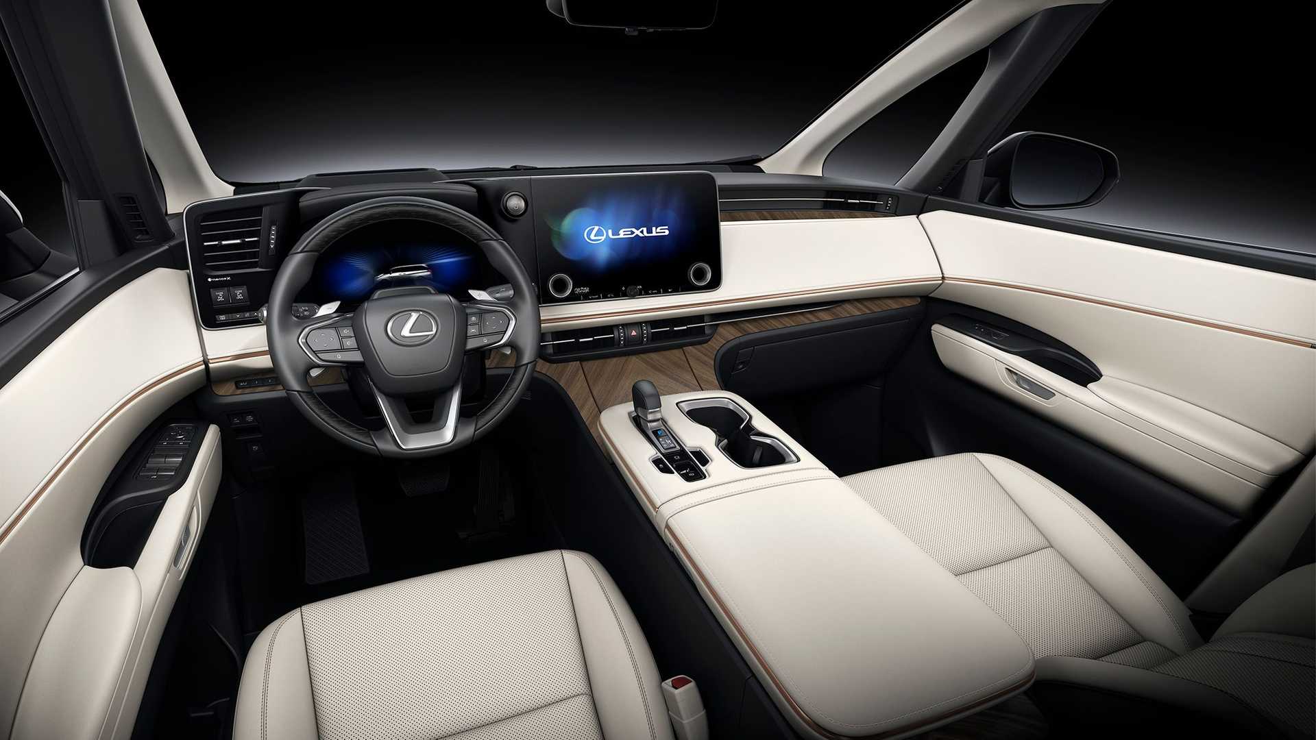 일본 프리미엄 브랜드 렉서스가 상하이 오토쇼에서 신형 하이브리드 미니밴 'LM'을 공개했다.