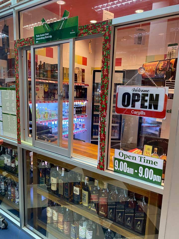 스리랑카 시골마을에서 장보기