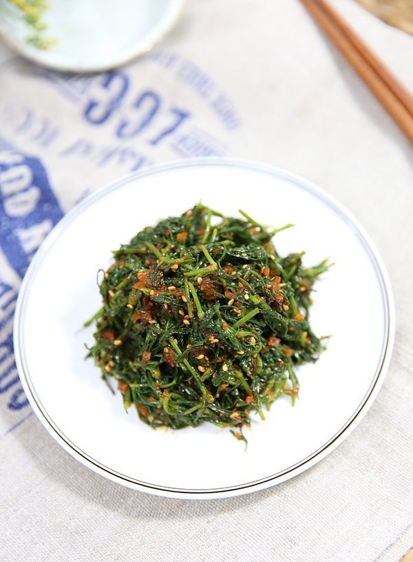 세발나물 무침 06