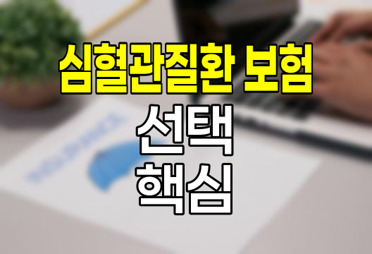 심혈관질환 보험 선택 핵심 포인트