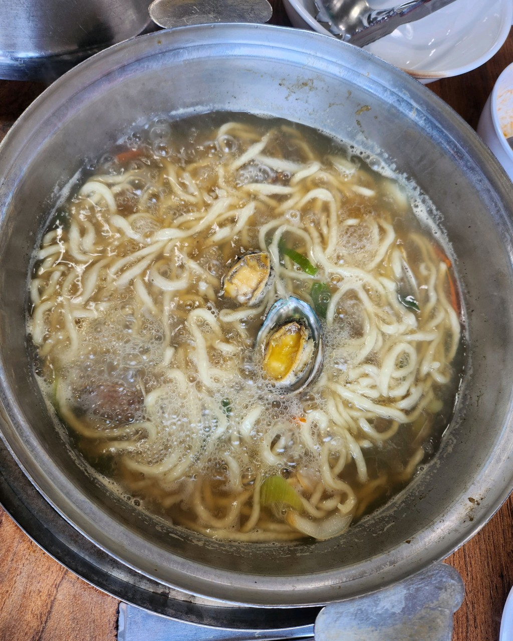 송림바지락칼국수