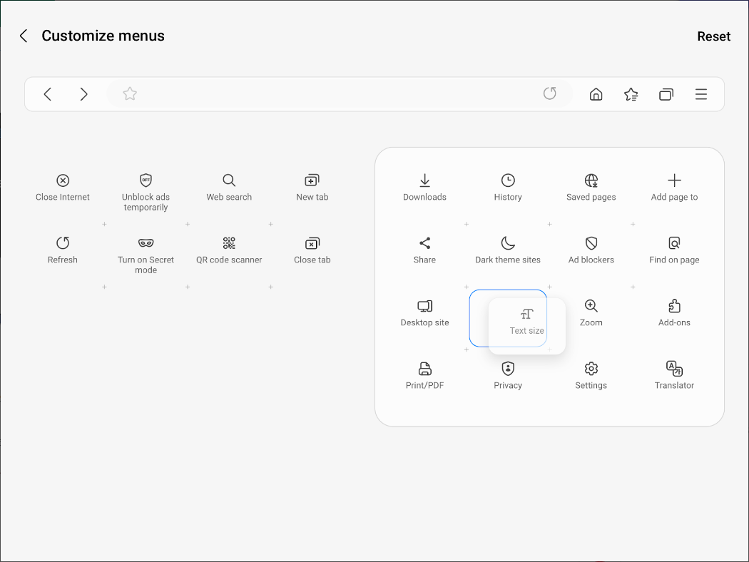 삼성 인터넷(Samsung Internet)브라우저&#44; 유해 사이트 경고