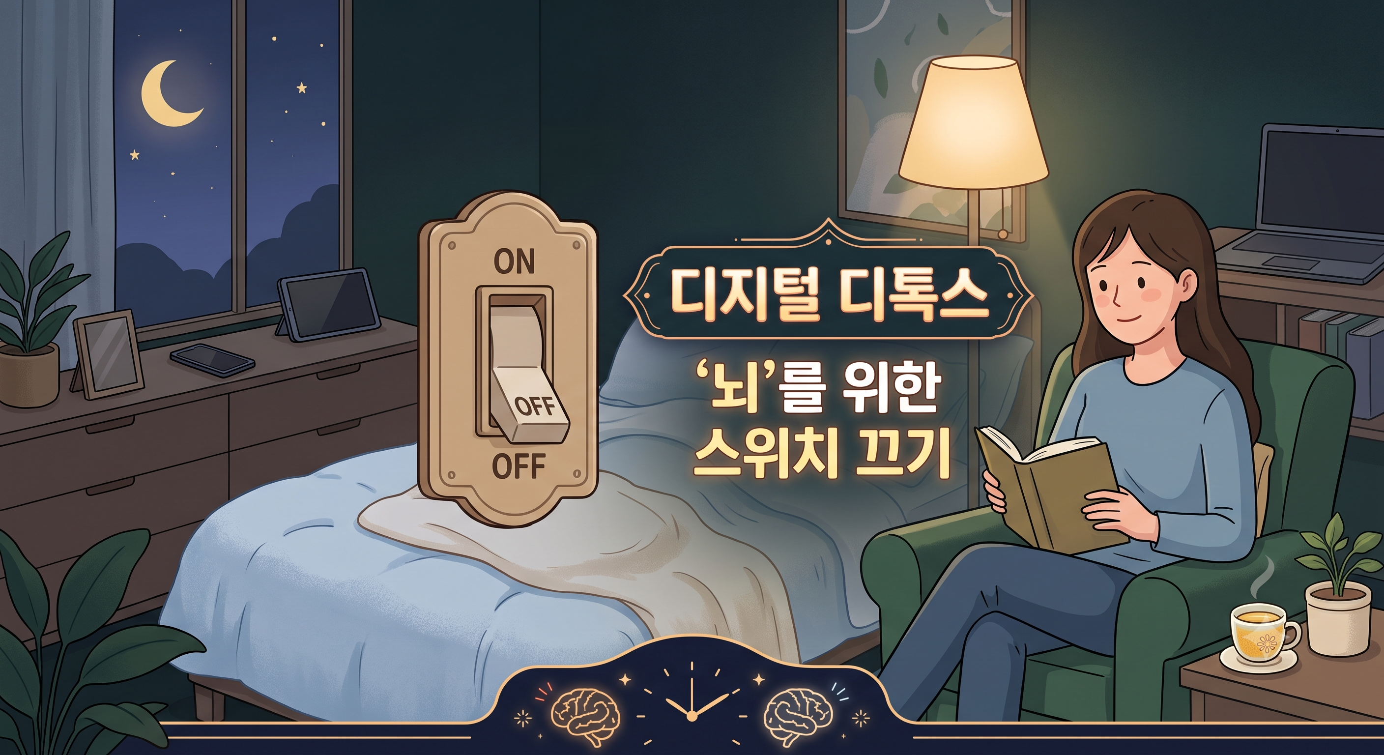디지털 디톡스, '뇌'를 위한 스위치 끄기