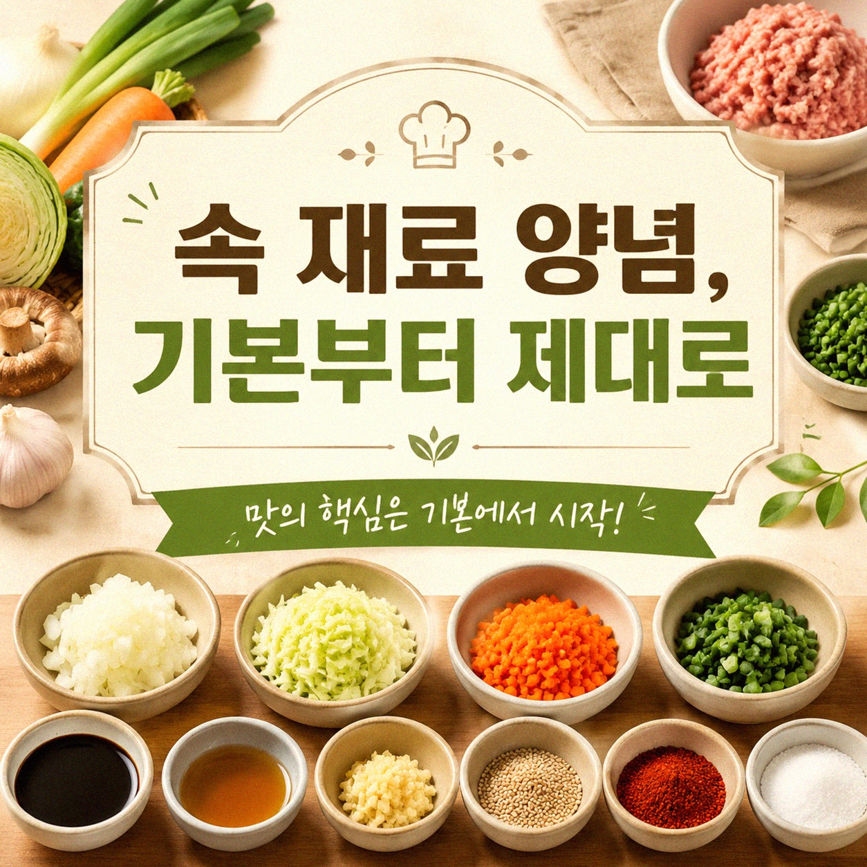 집에서 동그랑땡 만들기, 이것만 알면 실패 없어요