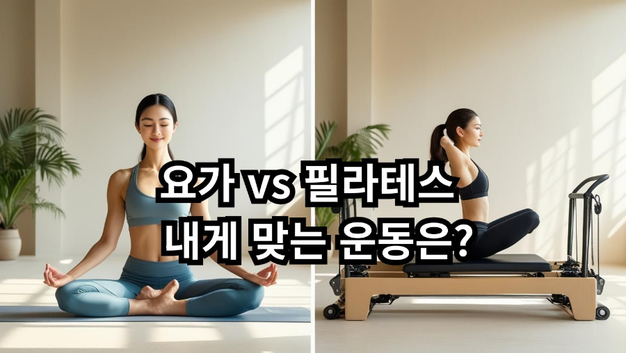 요가 vs 필라테스 – 내게 맞는 운동은?