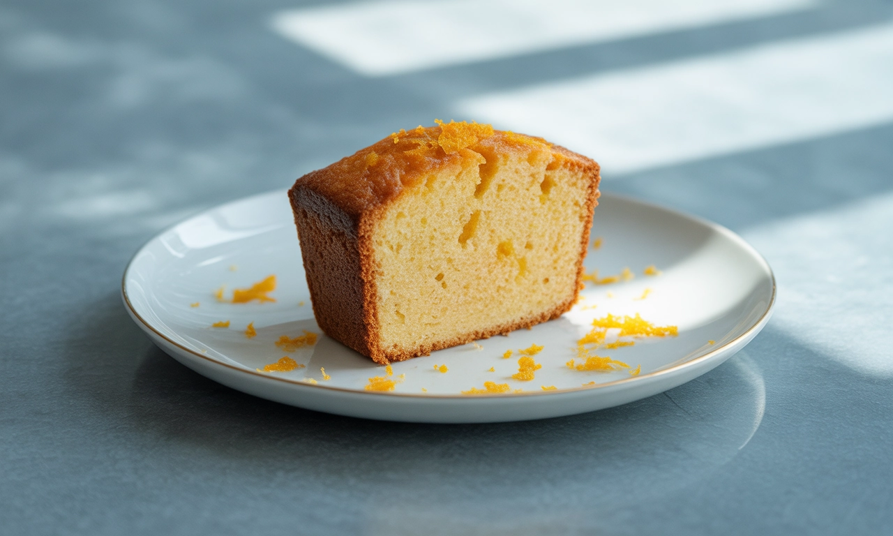 촉촉하고 상큼한 비건 오렌지 파운드 케이크 만들기