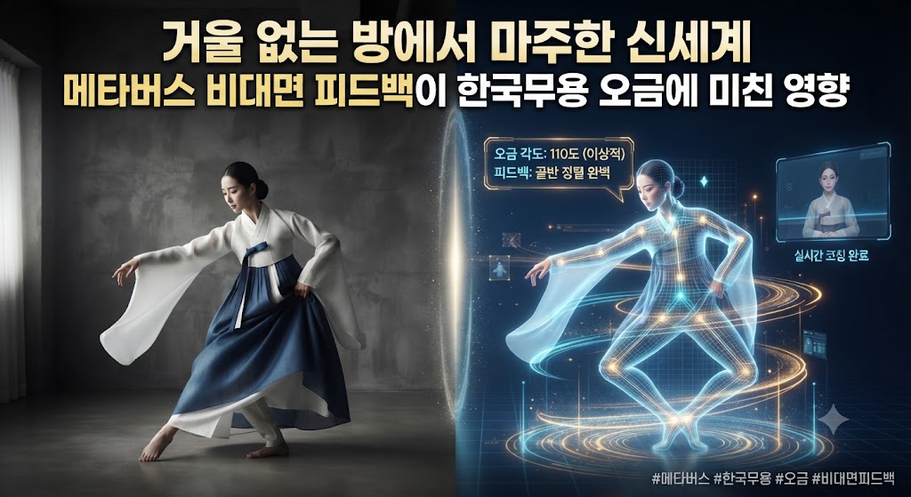 거울 없는 방에서 마주한 신세계: 메타버스 비대면 피드백이 한국무용 오금에 미친 영향