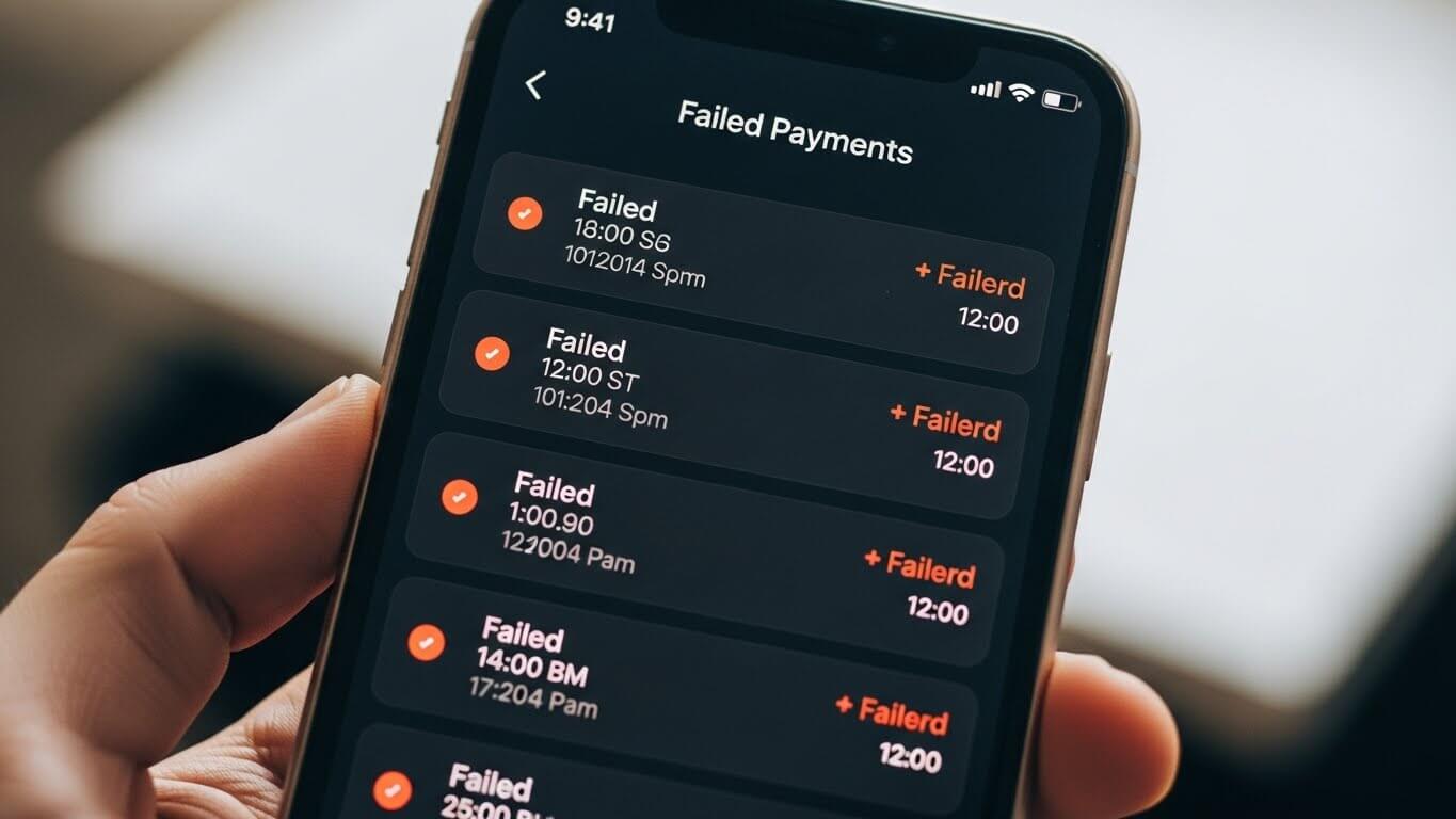 금융제도 서비스 원리 금융결제 실패 기록이 고객에게 표시되지 않는 구조