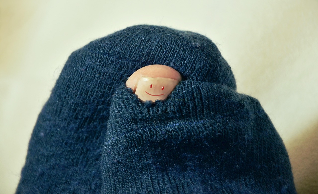 버리기 아까운 구멍난 양말