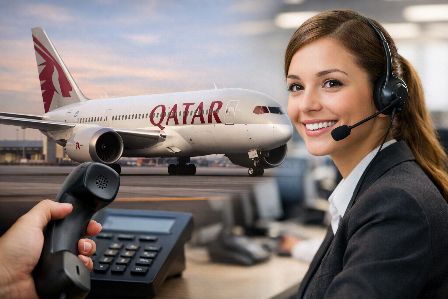 카타르항공 고객센터 전화번호 총정리｜24시간 상담원 연결 방법&middot;주말&middot;해외 이용 가이드 관련 사진
