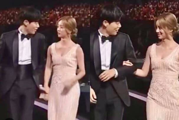 류준열 이혜리 시상식 손