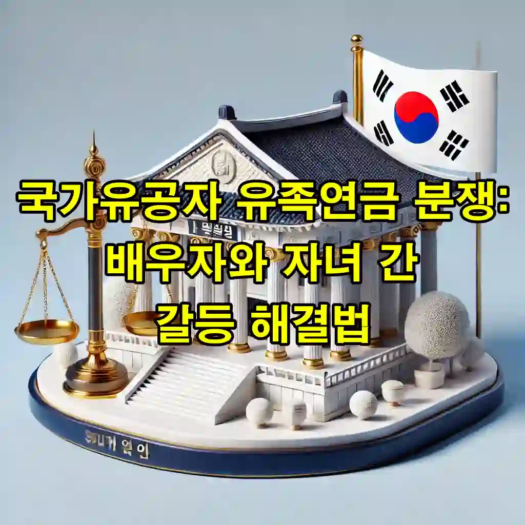 국가유공자 유족연금 분쟁: 배우자와 자녀 간 갈등 해결법
