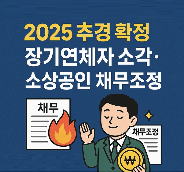 장기연체 소각·소상공인 채무조정 확대
