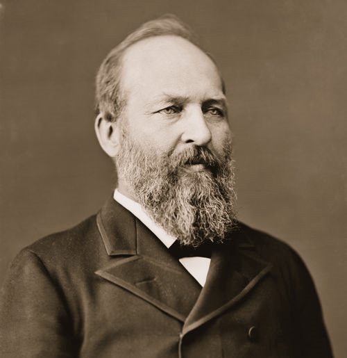 제임스 가필드(미국 제20대 대통령) 사진