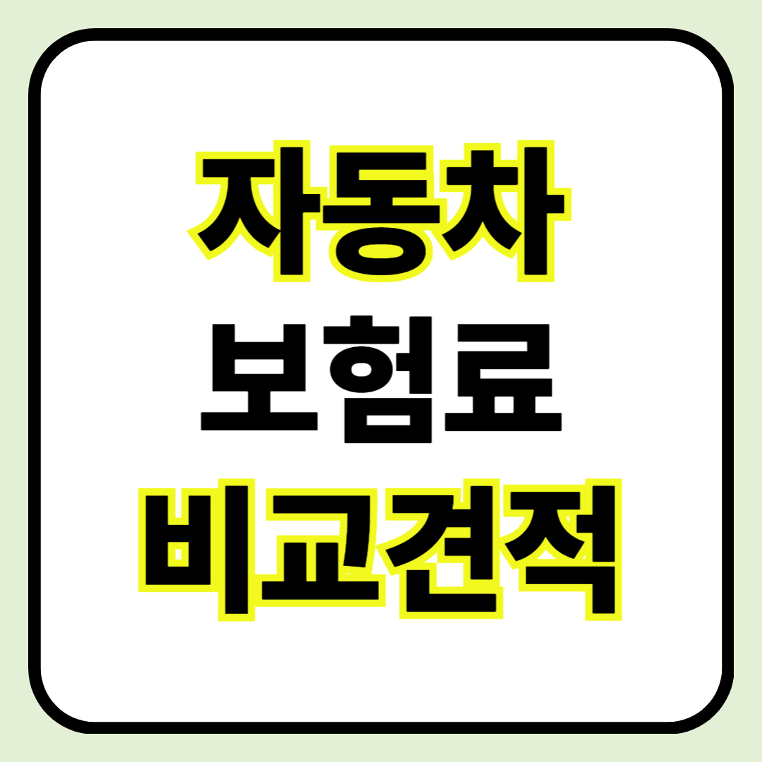 🚗 자동차 보험료 비교견적 사이트 ❘ 실제 사용 후기 & 가입 팁 총정리