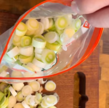 대파냉동보관법