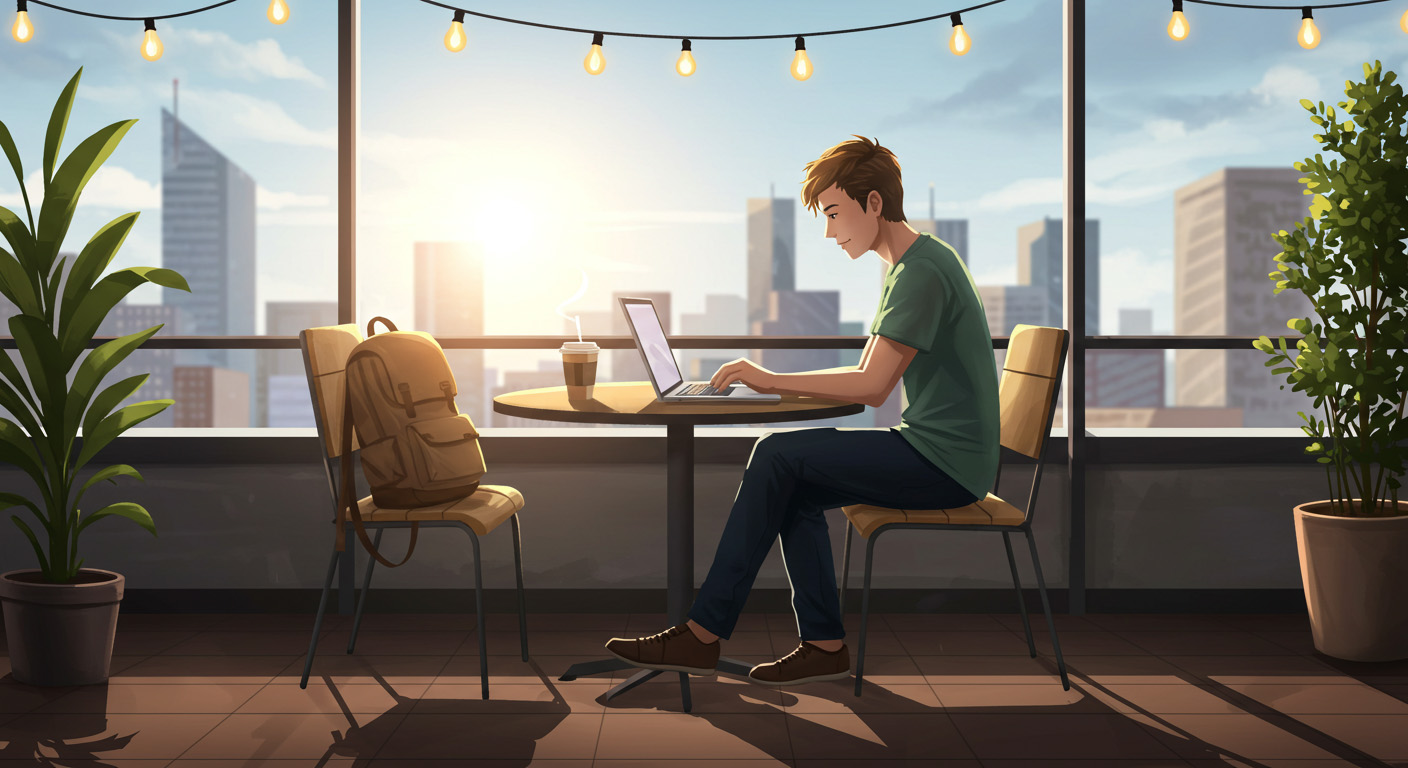 노트북 하나로 전 세계에서 일하기: 디지털 노마드의 현실과 로망