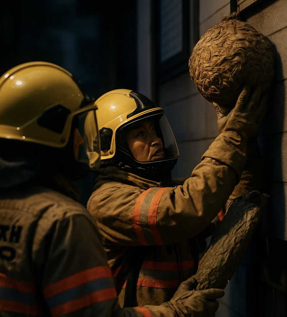 만약 벌집을 발견했다면?