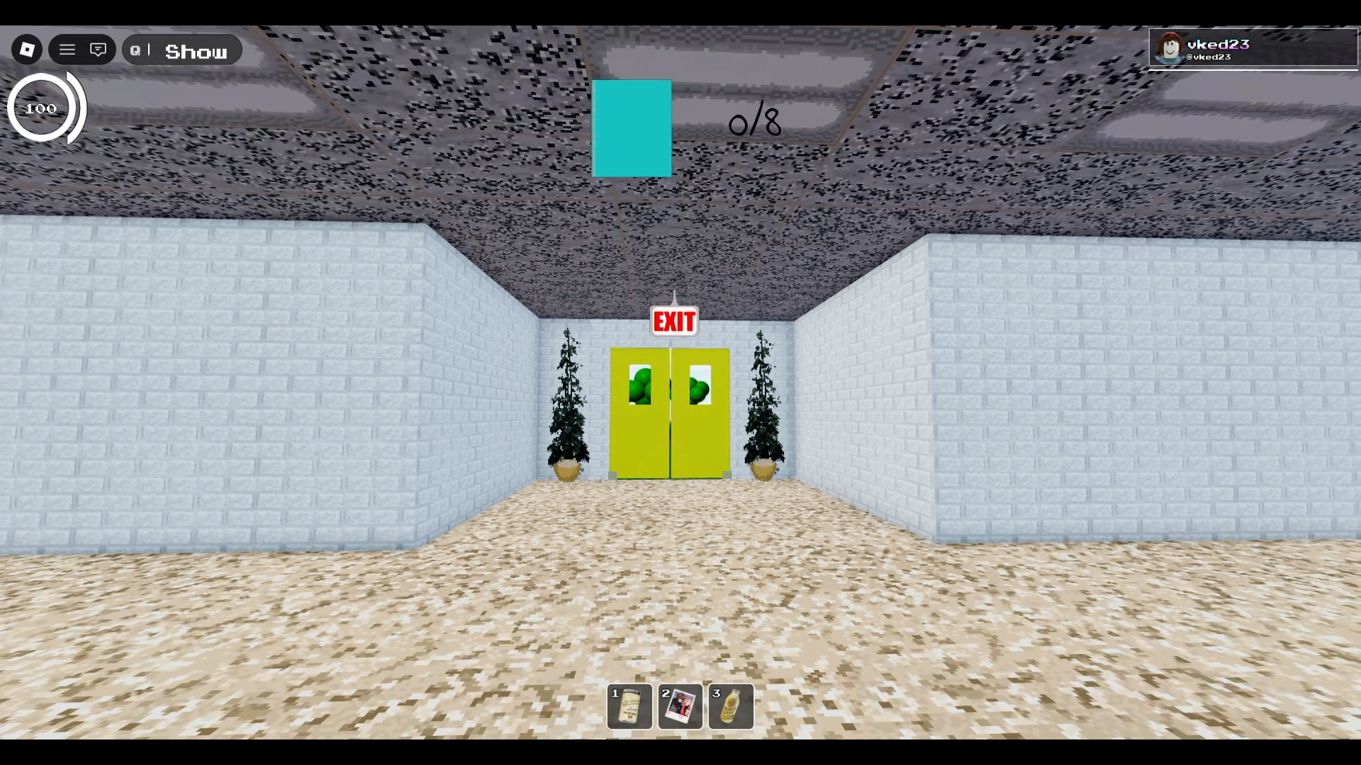 The Basic School Spawn Point Rear Exit View