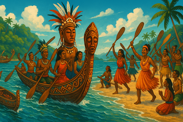 바다의 정령에게 바치는 잔치 솔로몬 제도의 오아르 페스티벌 (해양문화,정령신앙,공동체결속)