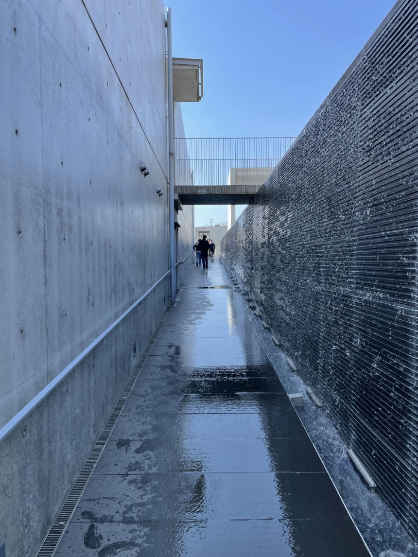 본태박물관 수경폭포