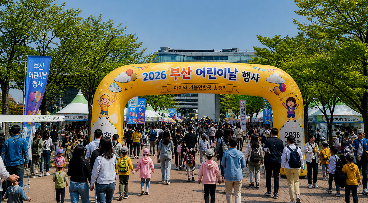 2026 부산 어린이날 가볼만한 곳 5곳 완벽 정리
