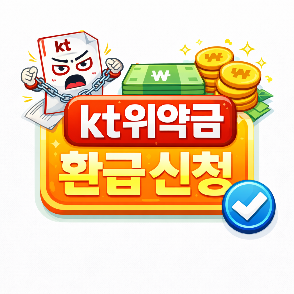 KT위약금 환급 신청 관련 이미지