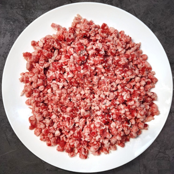 한국의 떡 종류 비지떡-고기