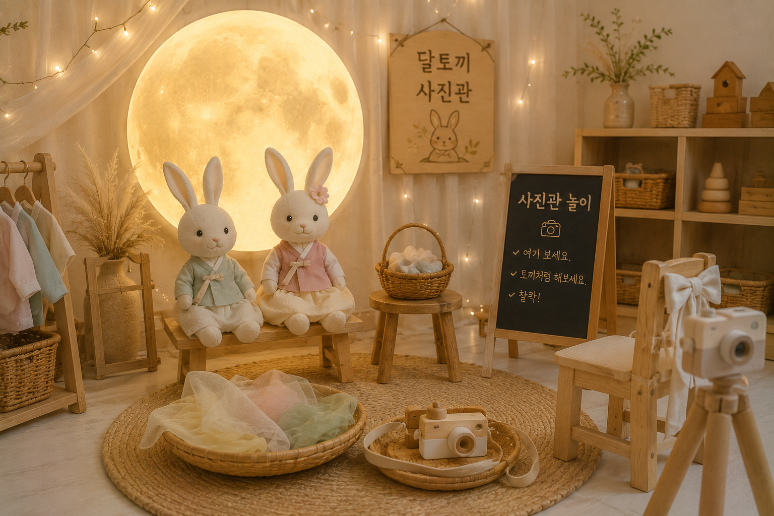 따뜻한 달토끼 사진관 놀이방