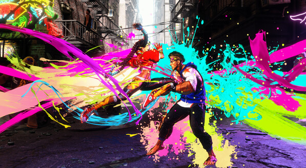 격투게임 스트리트 파이터6 이미지