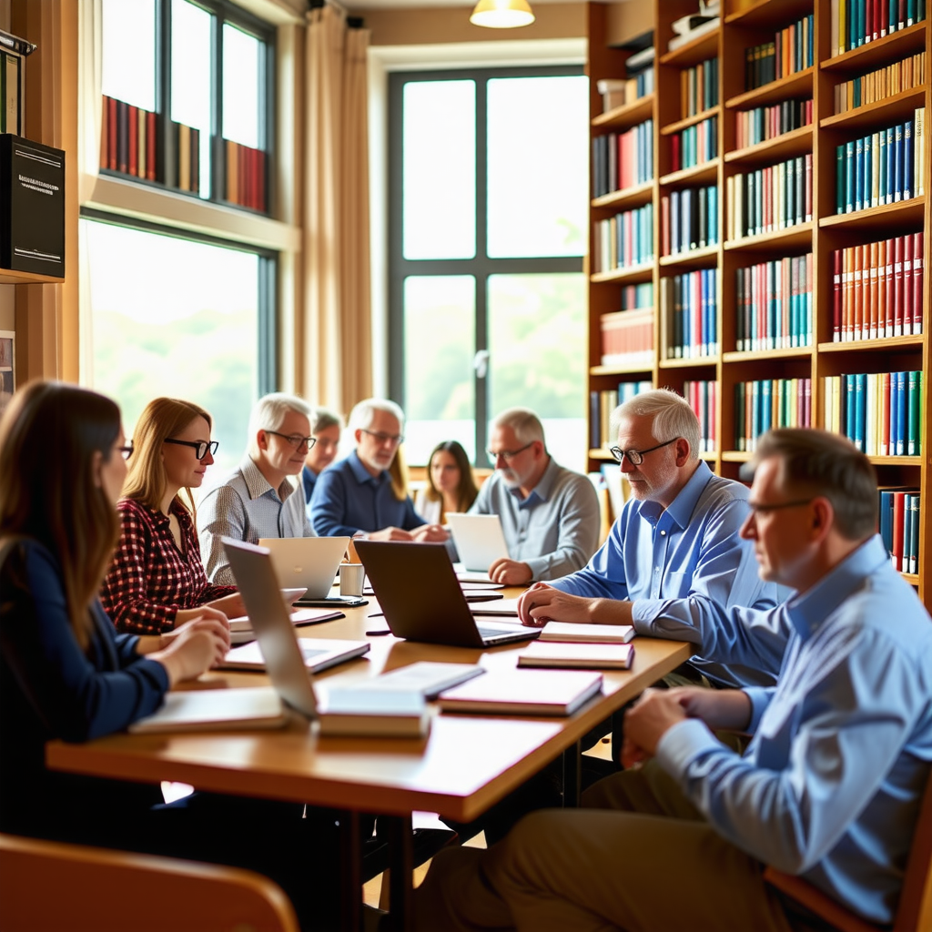 중장년을 위한 교육 및 취미 활동