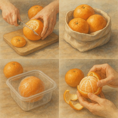 오렌지-손질법