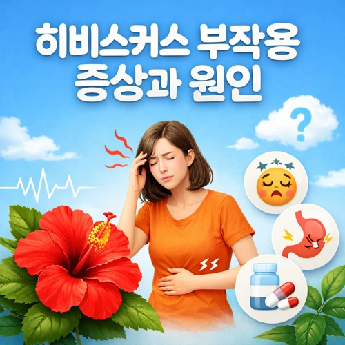 히비스커스 부작용 증상과 원인 썸네일