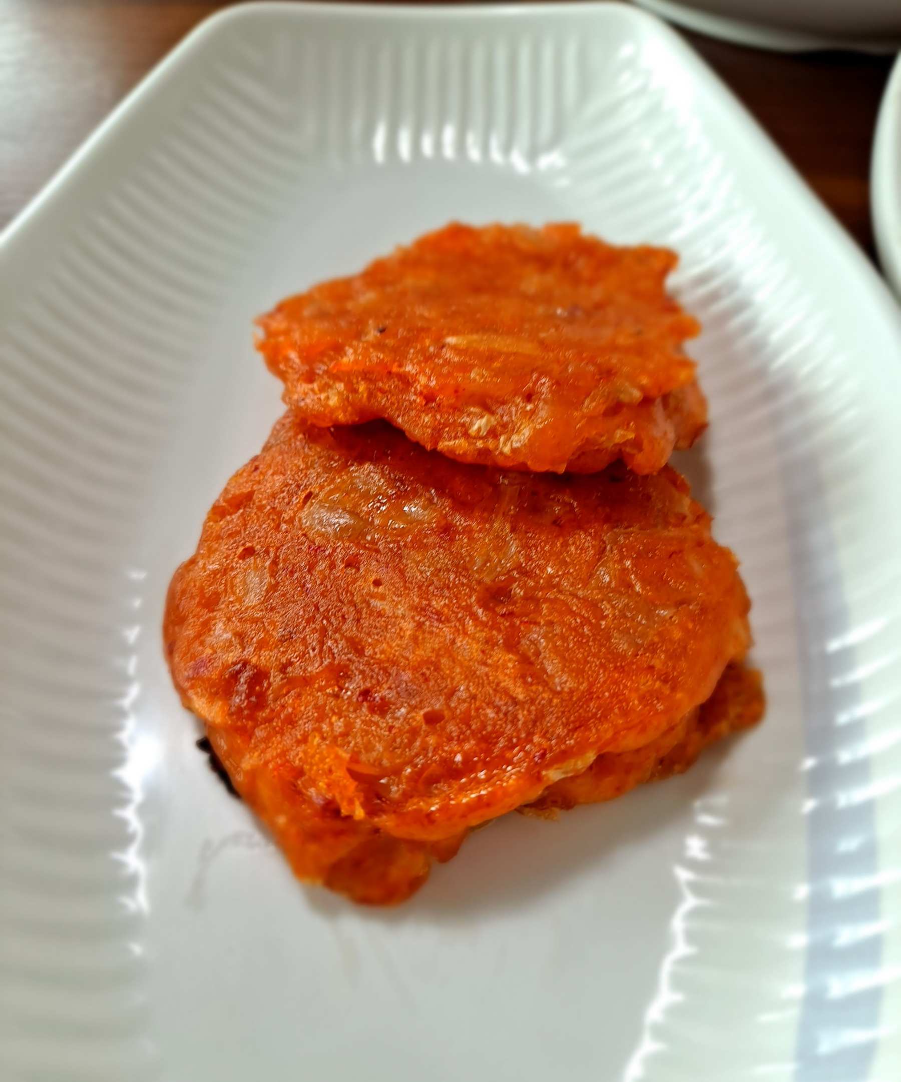 청설 김치전