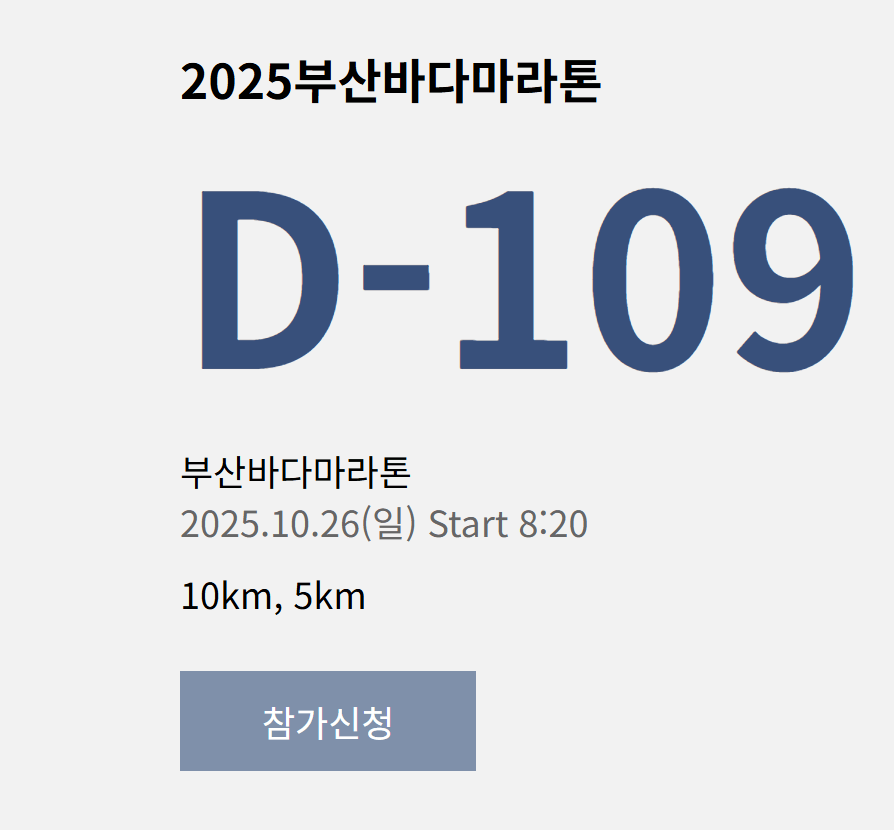 부산바다마라톤