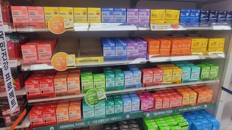 다이소 vs 약국 영양제 비교