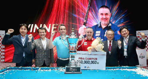 SK렌터카 PBA-LPBA 월드챔피언십 2022 우승 기념사진