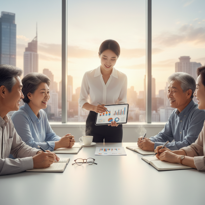 은퇴준비 세대를 위한 재테크 연금, 건강, 안전자산