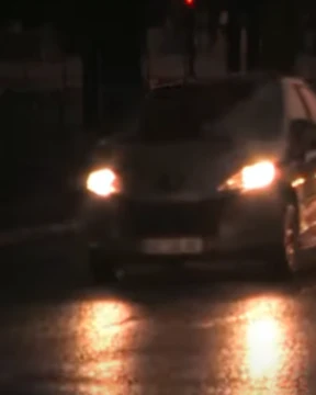 빗길운전 빛 번짐