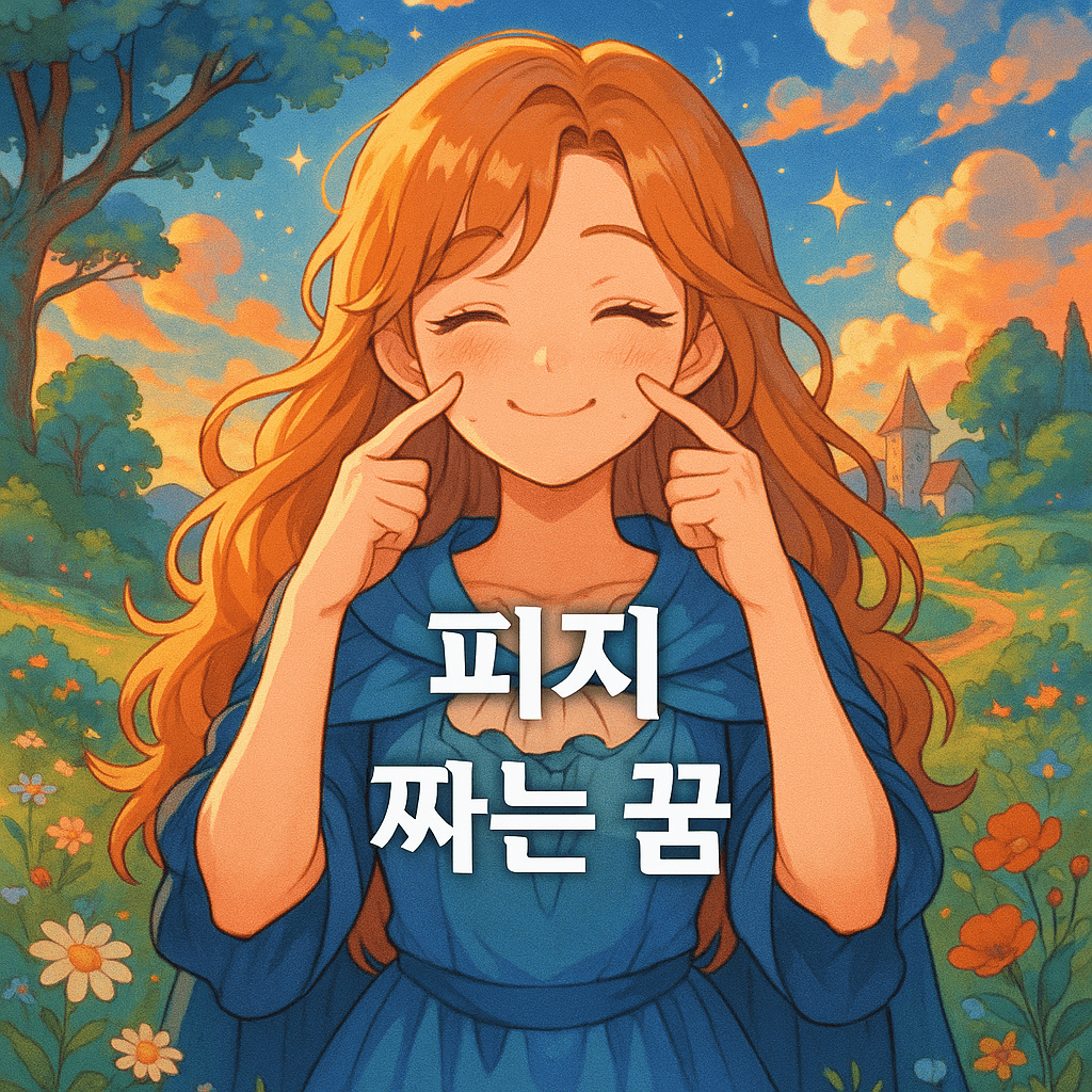 피지 짜는 꿈 해몽
