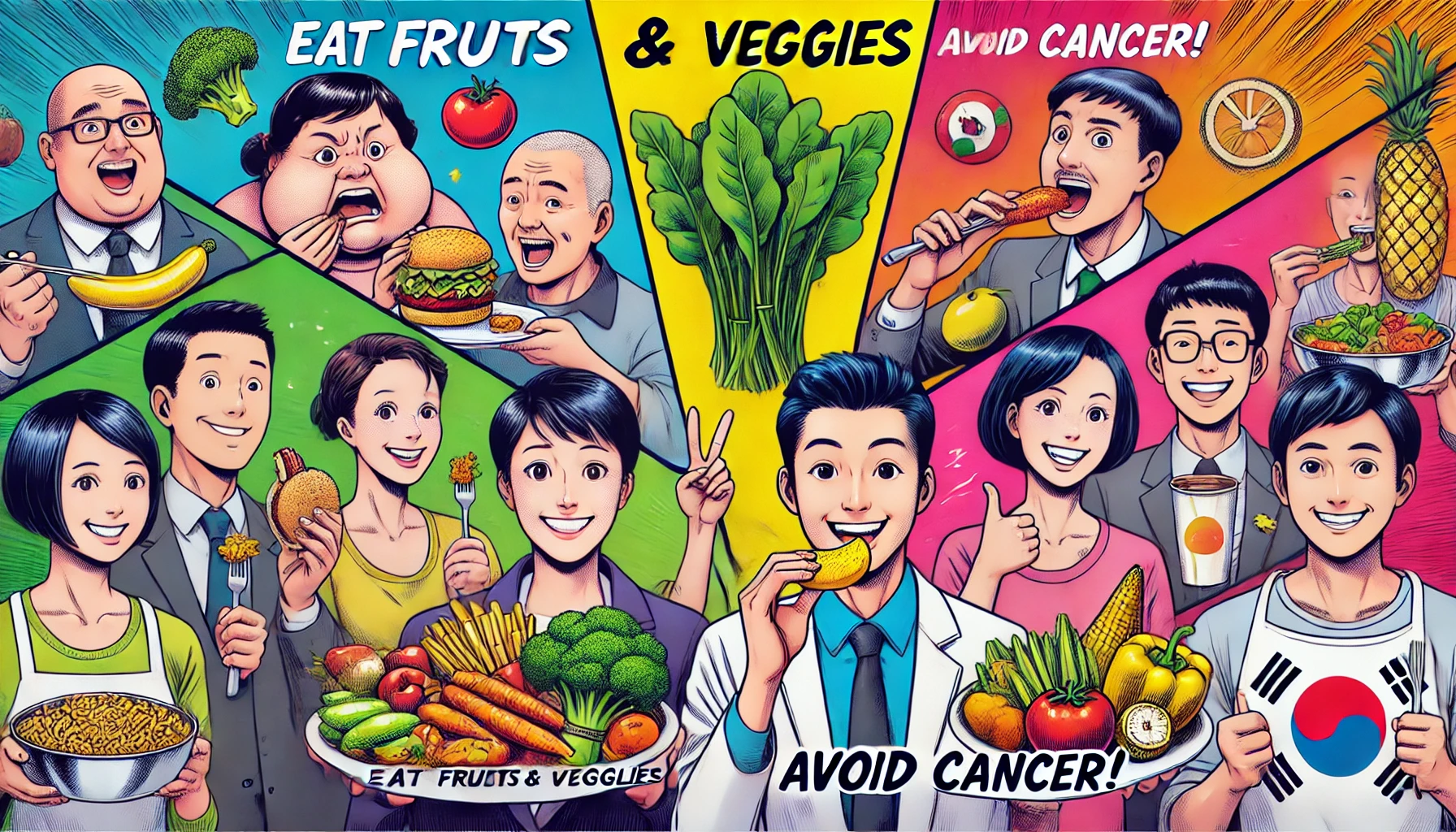 채소 과일 부족은 암을 부른다