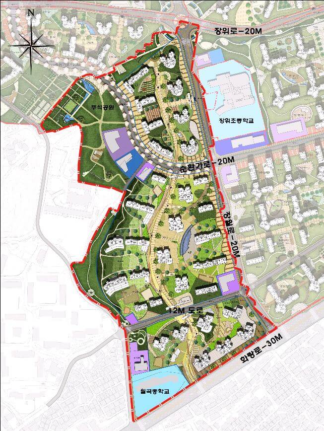 장위뉴타운 장위15구역 조감도